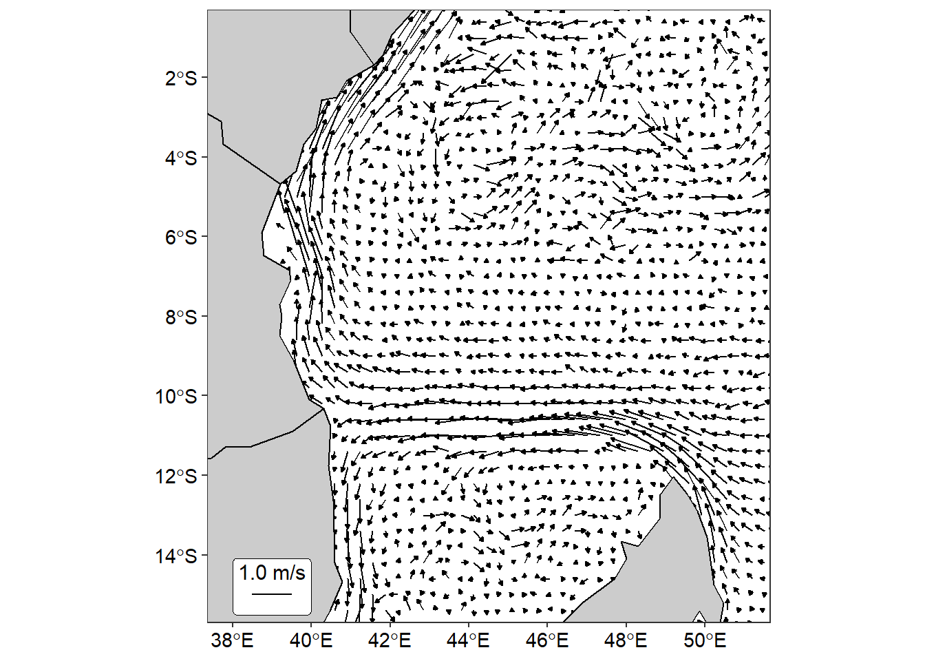 Climatological mean of near-surface currents derived from satellite-tracked drifter trajectories
